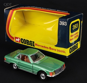 Corgi toys 393 mercedes 350 sl hh742 front
