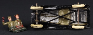 Britains 1448 army staff car hh773 base