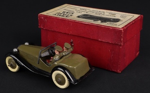 Britains 1448 army staff car hh773 back