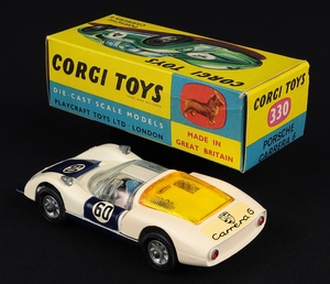 Corgi toys 330 porsche carrera 6 hh839 back