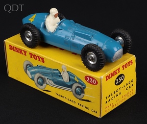 Dinky toys 230 talbot lago racing car hh864 front