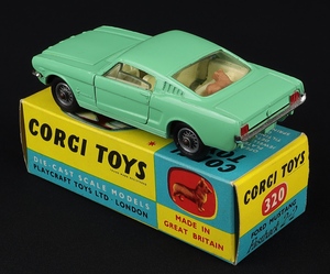 Corgi toys 320 ford mustang hh871 back