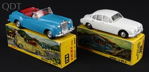 Nicky dinky jaguar bentley hh896 front