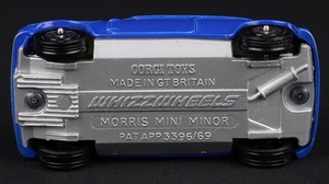 Corgi toys 204 morris mini minor hh956 base