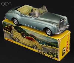 Nicky dinky 194 bentley s coupe hh983 front
