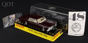 Dinky toys 1402 ford galxie 500 jj10 front
