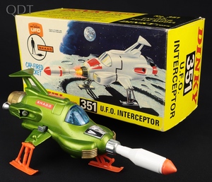 Dinky toys 351 ufo interceptor jj17 front