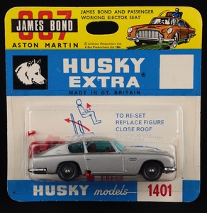 Corgi husky 1401 james bond aston martin jj92