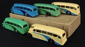 Trade box dinky toys 29e single deck bus jj154 back