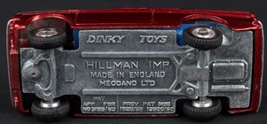 Dinky toys 138 hillman imp jj159 base