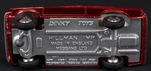 Dinky toys 138 hillman imp jj160 base