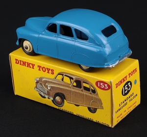 Dinky toys 153 standard vanguard saloon jj161 back