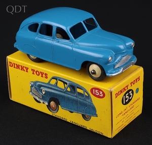 Dinky toys 153 standard vanguard saloon jj161 front