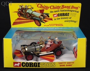 Corgi toys 266 chitty chitty bang bang jj163 front