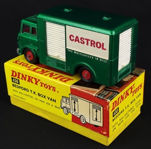 Dinky toys 450 castrol bedford tk box van jj169 back