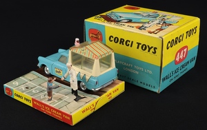 Corgi toys 447 wall's ice cream van jj172 back