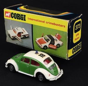 Corgi toys 373 vw 1200 polizei jj173 back