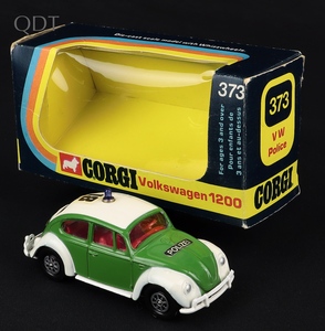 Corgi toys 373 vw 1200 polizei jj173 front