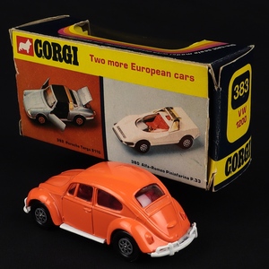Corgi toys 383 vw 1200 jj174 back