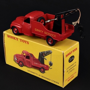 French dinky toys 35a citroen breakdown truck jj177 back