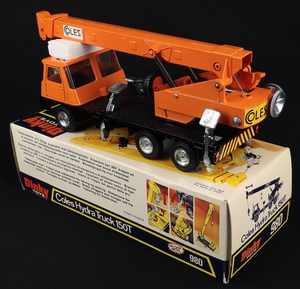 Dinky toys 980 coles hydra truck 150t jj178 back