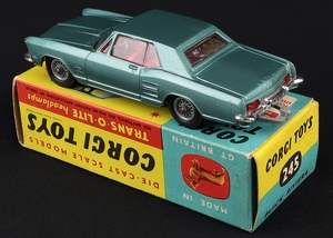 Corgi toys 245 buick riviera jj179 back