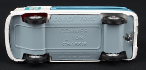 Corgi toys 466 commer co op milk float jj182 base