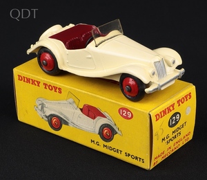 Dinky toys 129 m g midget jj194 front