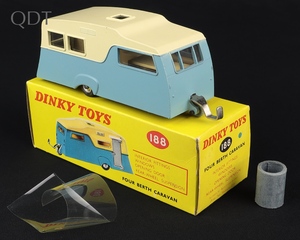 Dinky toys 188 four berth caravan jj197 front