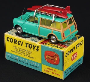 Corgi toys 485 surfing mini countryman jj202 back