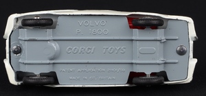 Corgi toys 258 the saint's volvo jj203 base