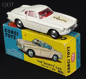 Corgi toys 258 the saint's volvo jj203 front