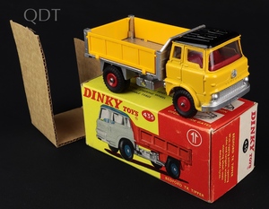 Dinky toys 435 bedford tk tipper jj208 front