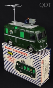Dinky supertoys 968 bbc tv roving eye vehicle jj209 front
