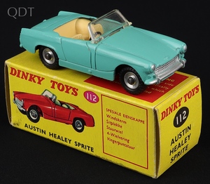Dinky toys 112 austin healey sprite south african jj211 front