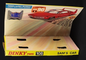 Dinky toys 108 sam's car joe 90 jj218 plinth