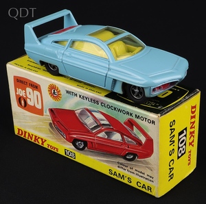 Dinky toys 108 sam's car joe 90 jj218 front