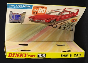 Dinky toys 108 sam's car jj219 plinth