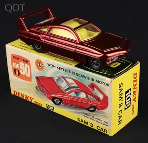 Dinky toys 108 sam's car jj219 front