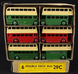Trade box dinky toys 29c double deck bus jj227 front
