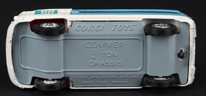 Corgi toys 466 commer milk float co op jj224 base