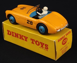 Dinky toys 109 austin healey 100 sports jj228 back