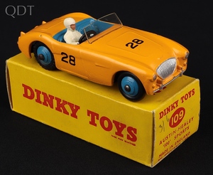 Dinky toys 109 austin healey 100 sports jj228 front