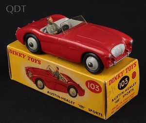 Dinky toys 103 austin healey 100 sports jj230 front