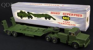 Dinky supertoys 660 tank transprter jj234 front