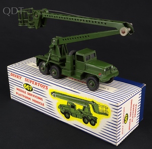 Dinky supertoys 667 missile servicing platform  vehicle jj235 front