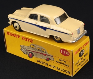 Dinky toys 176 austin a105 saloon jj238 back