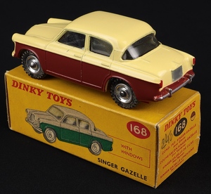 Dinky toys 168 singer gazelle jj240 back