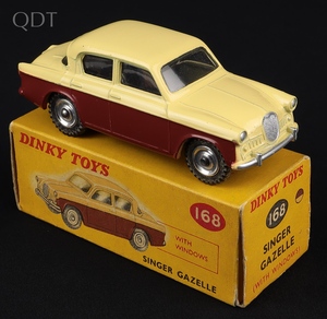 Dinky toys 168 singer gazelle jj240 front