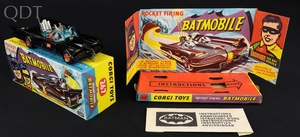 Corgi toys 267 batmobile jj246 front